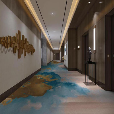 Tappeto stampato per hotel di lusso 5 stelle corridoio della hallway come mostrato