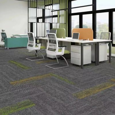 Home Anti-slip Luxury Removable Carpet Tiles 50x50 Carpet modulare per ufficio