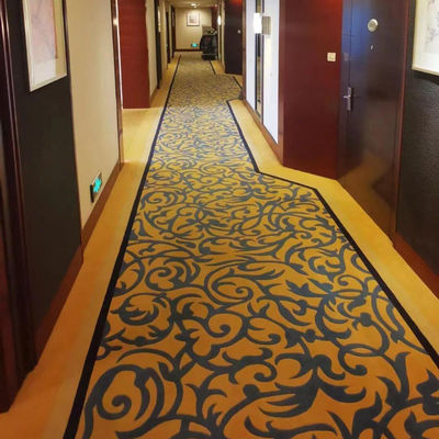 Rectangle WILTON 4m Fire Proof Nylon Parete a Parete tappeto per edifici commerciali