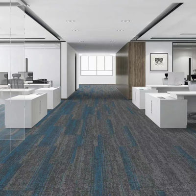Home Anti-slip Luxury Removable Carpet Tiles 50x50 Carpet modulare per ufficio