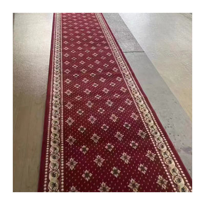 Tappeti personalizzati Axminster Taglio Pila Tappeto di preghiera della moschea rettangolo 4 * 25 Rollo per la moschea