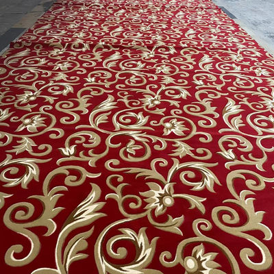Tappeti personalizzati Tappeto di preghiera della moschea con tappeto tessuto a macchina in voi colore personalizzato