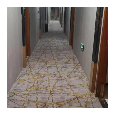 1360g/m2 Peso di pila Pavimenti commerciali ignifughi 100% lana 4m Nylon Tapis parete a parete