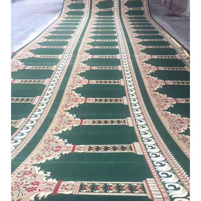 Copertura da parete a parete Rettangolo Tappeto di moschea morbido in molti colori per copertura del pavimento