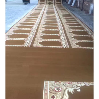 Copertura da parete a parete Rettangolo Tappeto di moschea morbido in molti colori per copertura del pavimento