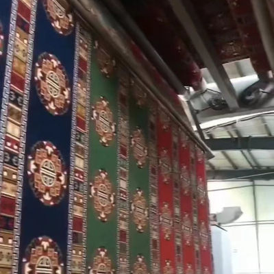 Copertura da parete a parete Rettangolo Tappeto di moschea morbido in molti colori per copertura del pavimento