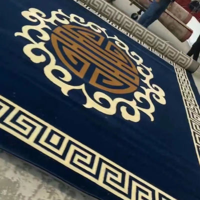 Copertura da parete a parete Rettangolo Tappeto di moschea morbido in molti colori per copertura del pavimento