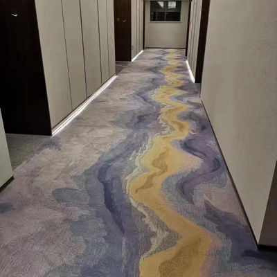 Pavimenti commerciali 4m*25m Aczione ignifugia di sostegno Wilton Nylon Tapis parete a parete