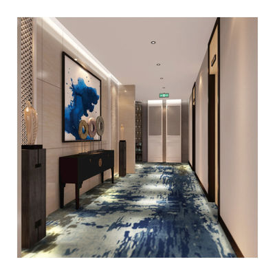 Abstract Pattern Wilton Axminster macchina da stampa in nylon per cinema in corridoio dell'hotel