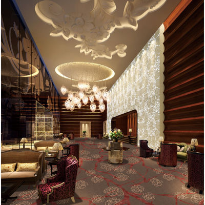 7*11 Tappeto da casinò Axminster in lana e nylon di densità per l'installazione a parete