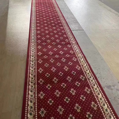 Pavimento rivestito da tappeto moschea morbido colore personalizzato e pila media con molti colori