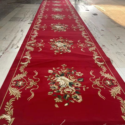 Pavimento rivestito da tappeto moschea morbido colore personalizzato e pila media con molti colori
