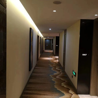 Top Grade Luxury Axminster Tapete Pavimento Stampa Custom Design Hotel Corridoio tappeto