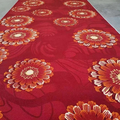 Disegno personalizzato stile lussuoso Materiale di nylon / lana Axminster tappeto per pavimenti alberghieri