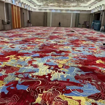 Polipropilene con supporto Custom Axminster Ball Tufted Carpet per Banquete a domicilio