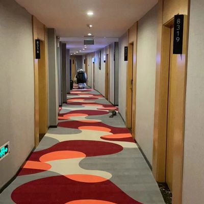 5 stelle Hotel Corridoio Corridoio Alto Pilato Luxury Axminster Tapis Imprimé Parete a Parete
