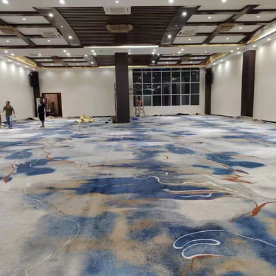 80% lana 20% nylon resistente al fuoco Axminster Cut Pile Hotel Casino Event Venue Carpet
