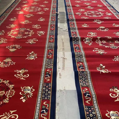Rollo di tappeto di preghiera da parete a parete per moschee