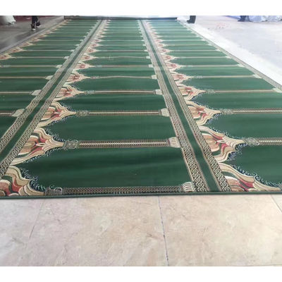 Progettazione di tappeto di preghiera della moschea musulmana con colore personalizzato e modello di puzzle