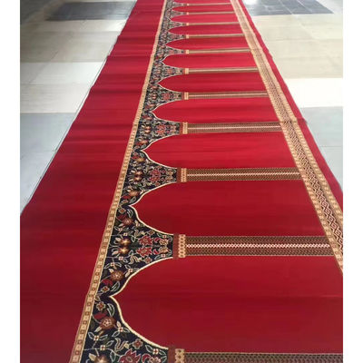 Progettazione di tappeto di preghiera della moschea musulmana con colore personalizzato e modello di puzzle