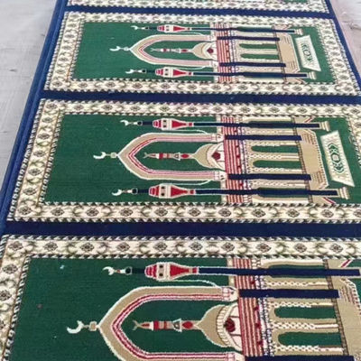 Tappeto di moschea di altezza media per l'area di preghiera personalizzata nella moschea musulmana