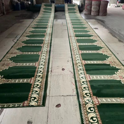 Tappeto di moschea di altezza media per l'area di preghiera personalizzata nella moschea musulmana