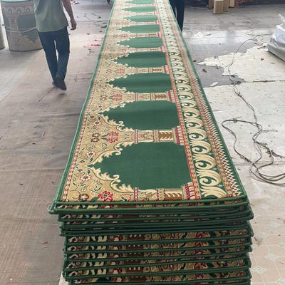 Tappeto di moschea musulmana da muro a muro personalizzato per le esigenze e lo stile della vostra moschea