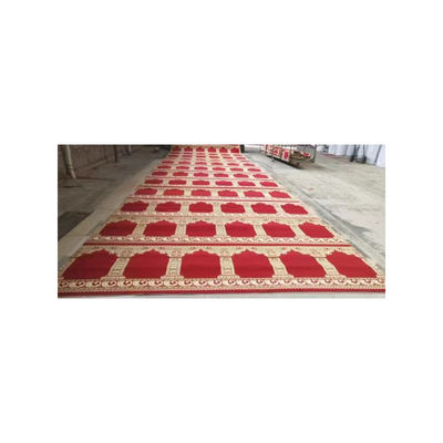 80% di lana e 20% di nylon Masjid Carpet di preghiera per il disegno della moschea musulmana su misura