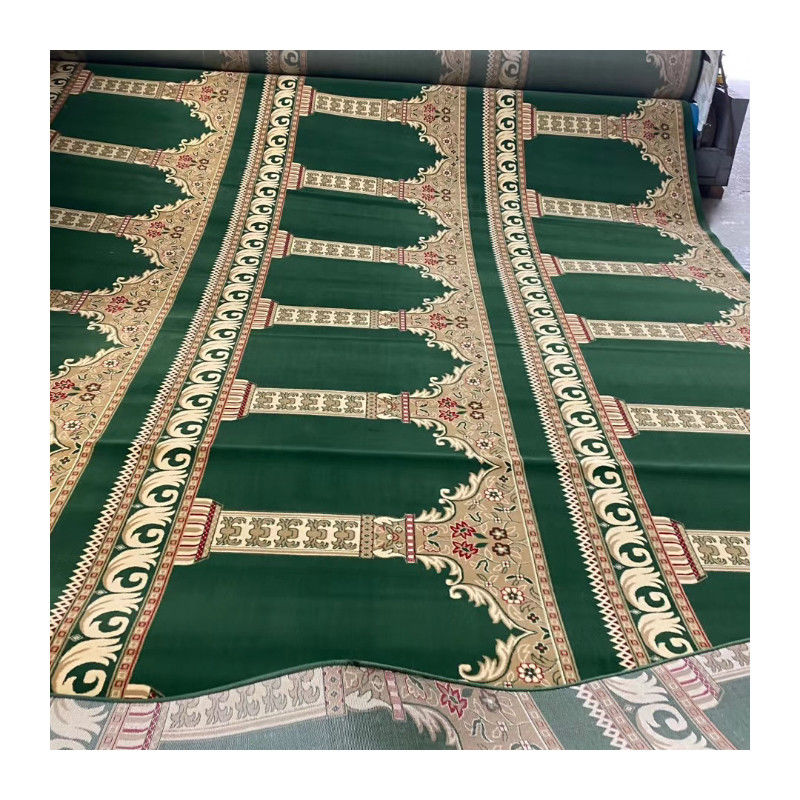 Parete a parete Muslim Prayer Carpet Roll per la moschea 3.66/4m*25m Rectangle Pattern Design