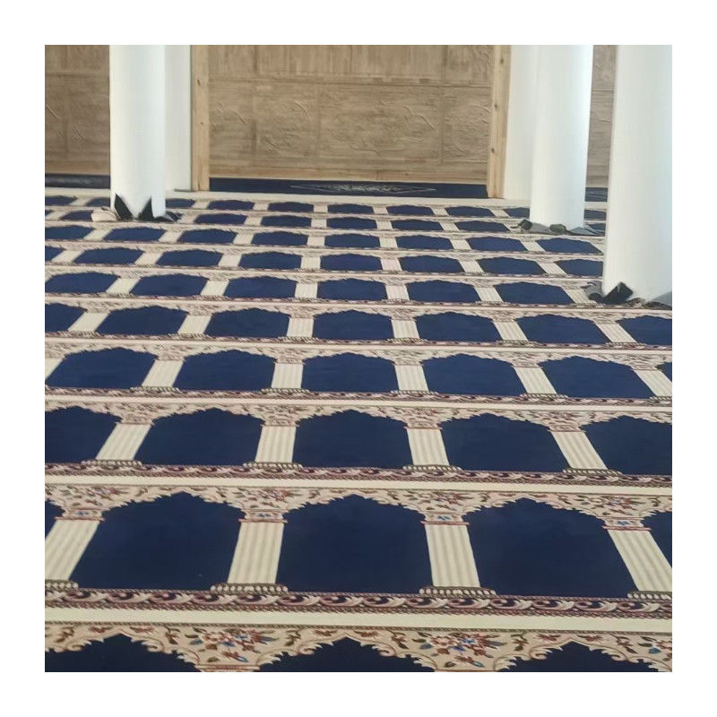Parete a parete di preghiera della moschea tappeto rotolo in stile rettangolare per la preghiera musulmana