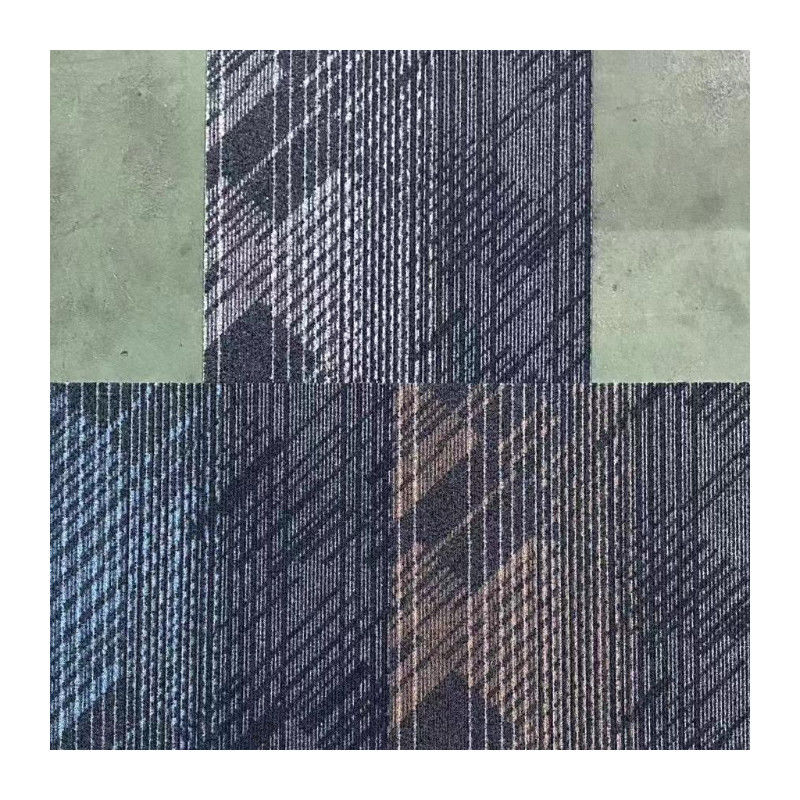 Loop Pile Luxury 100% Nylon Office Carpet Tiles 50x50cm Quadrati Peso della pila 620±20g/mq