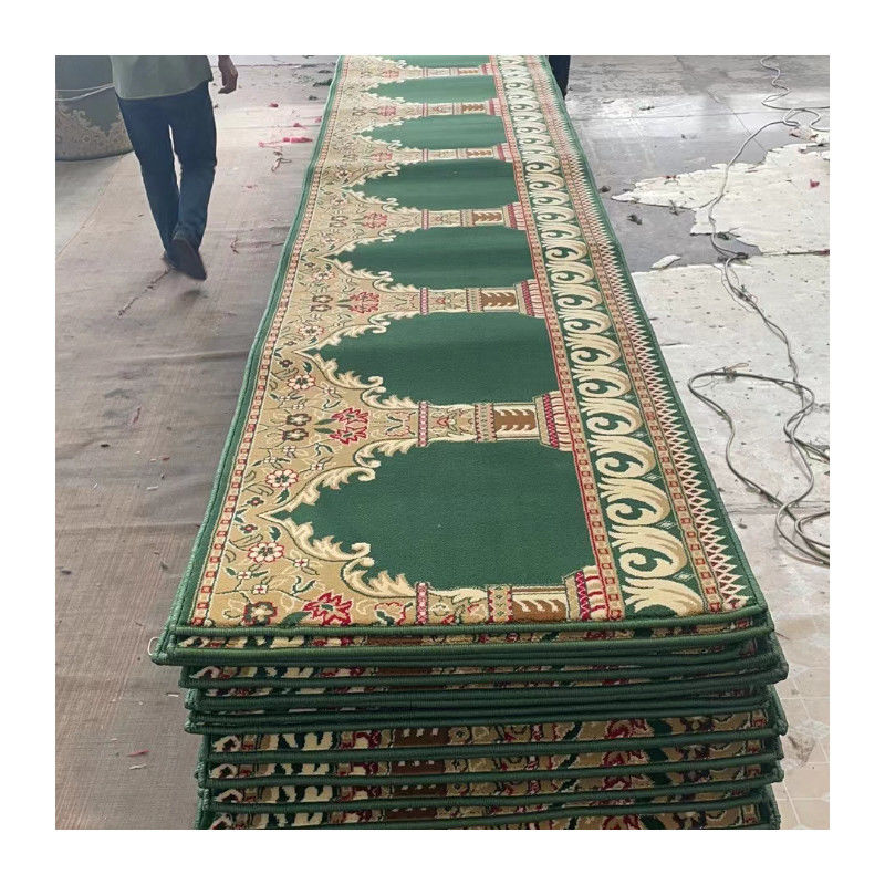 Chiesa Commerciale Muslim Parete a Parete di Preghiera tappeto rotolo con facile installazione