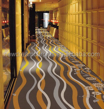 Stampa in 100% nylon tappeto per hotel per la reception e la camera da letto in diversi colori