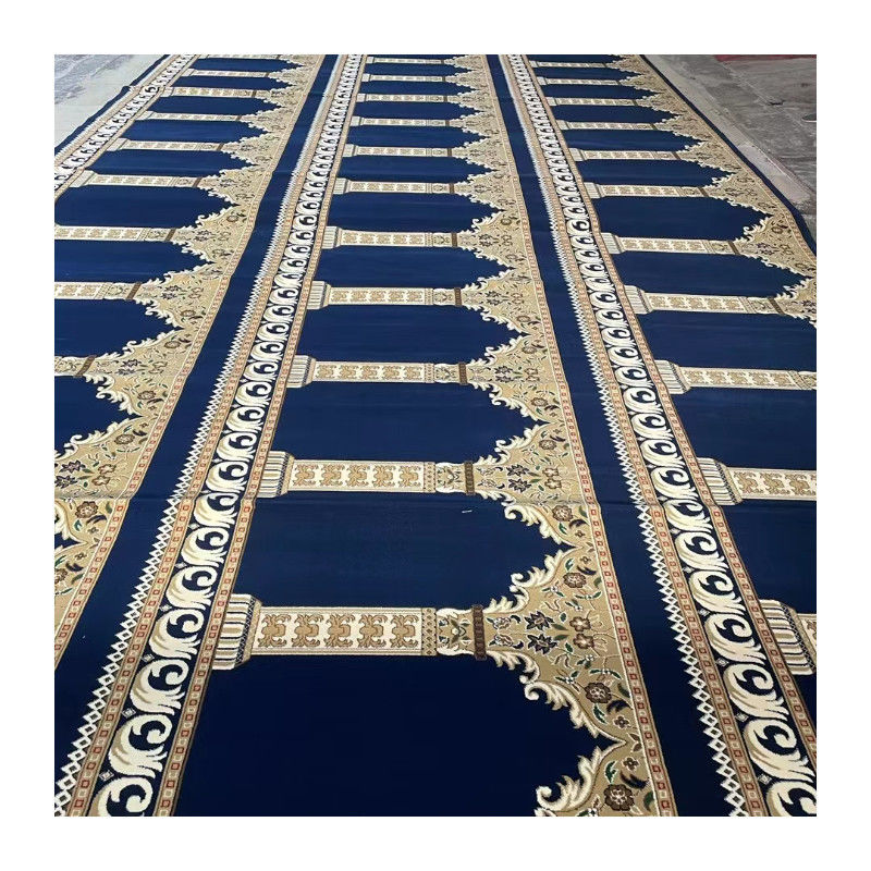 Giute o PP Sostituzione Disegni personalizzati Moschea tappeto di preghiera per moschea musulmana 4 * 25 Rollo