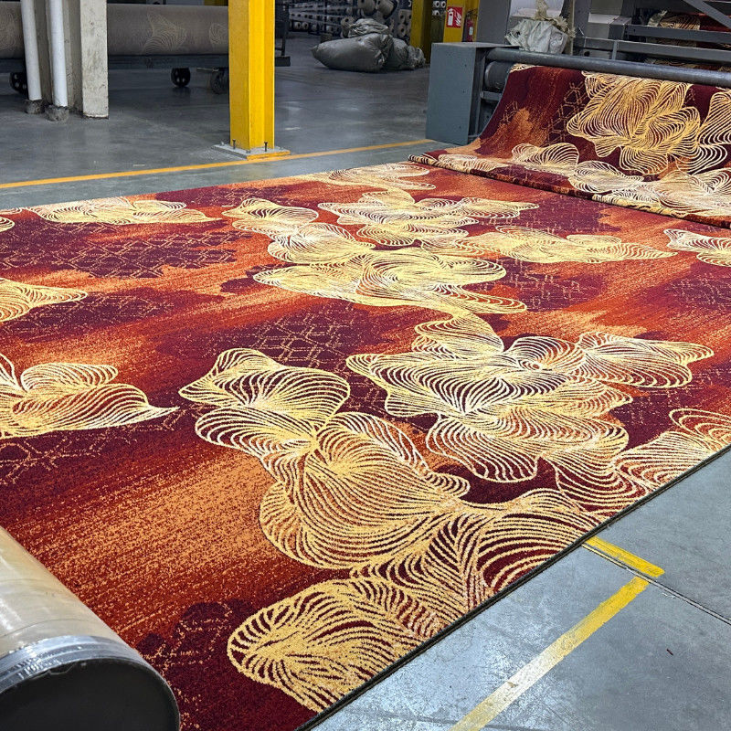 Resistenza al fuoco Axminster Floral Casino Carpet con 7 per inch Pitch e Cut Pile