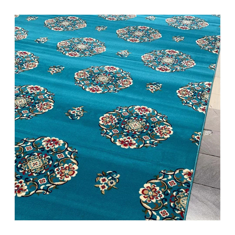 OEM ODM Disegni personalizzati 4 * 25 Roll Axminster Moschea tappeto di preghiera per moschea musulmana