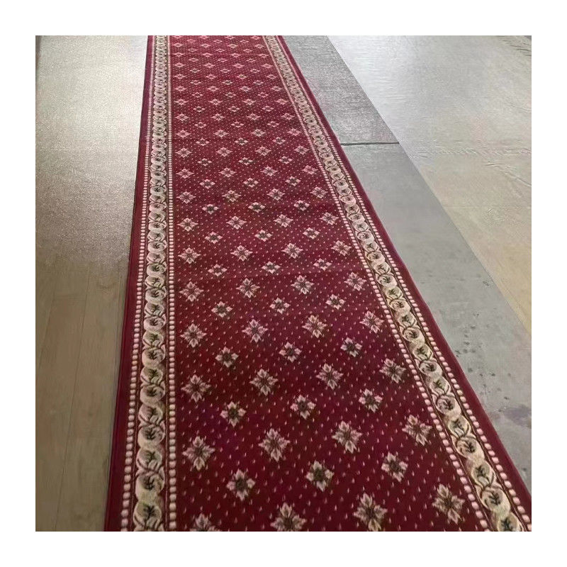 Tappeti personalizzati Axminster Taglio Pila Tappeto di preghiera della moschea rettangolo 4 * 25 Rollo per la moschea