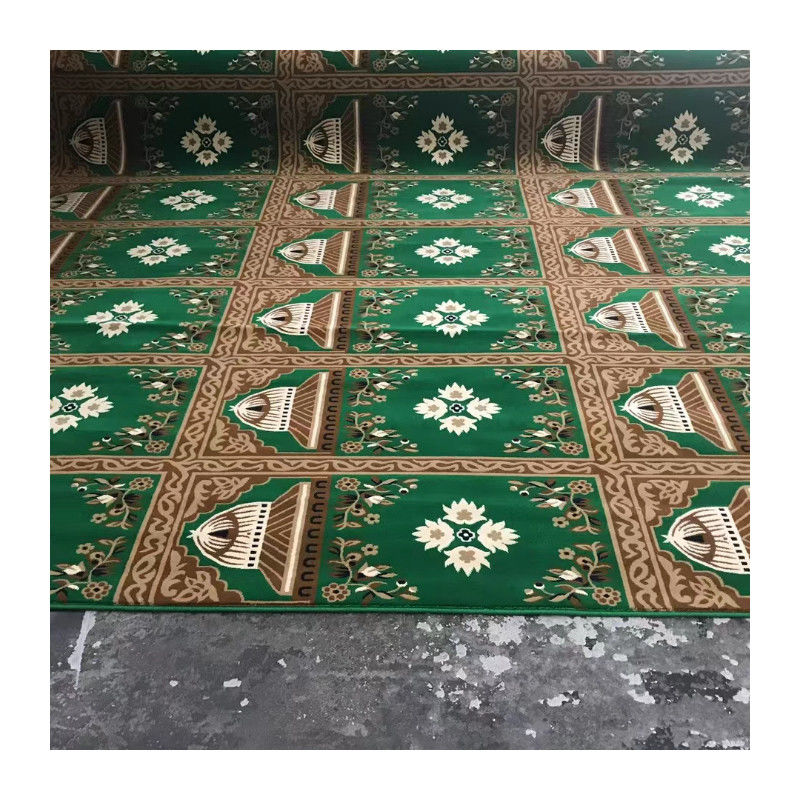 Molti colori MACHINE MADE moschea tappeto con morbida parete a parete copertura e puzzle patter