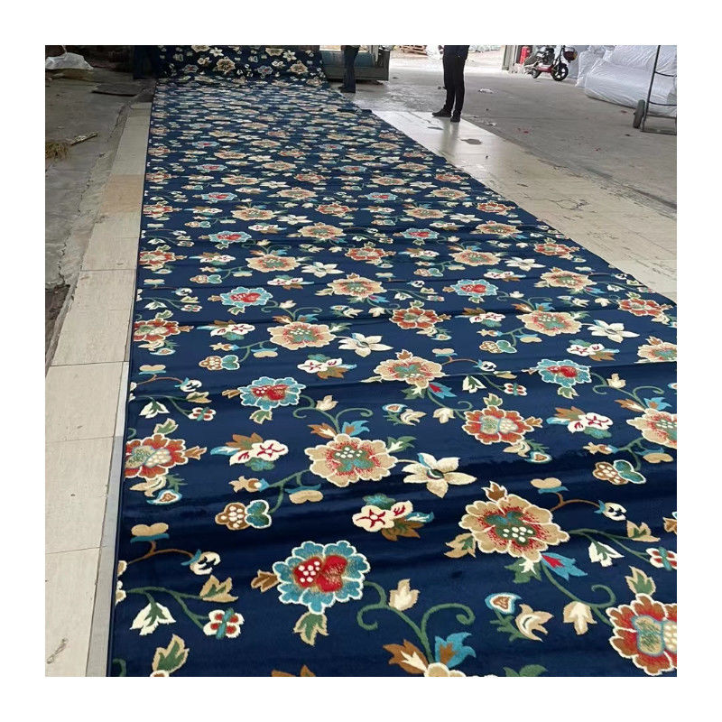 Tappeto da parete a parete a colori personalizzati di 80% lana e 20% nylon per le moschee