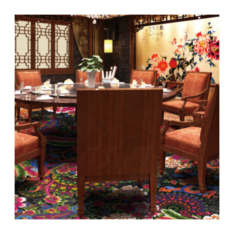 Parete a parete Luxury Axminster Carpet per hotel Peso totale 3 kg/mq e pila tagliata