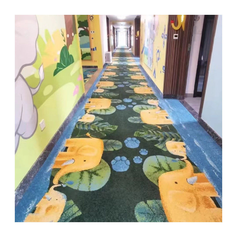 5 stelle Hotel Corridoio Corridoio Alto Pilato Luxury Axminster Tapis Imprimé Parete a Parete