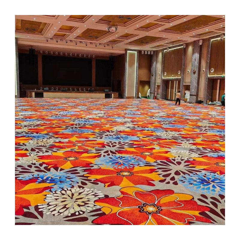 80% lana 20% nylon resistente al fuoco Axminster Cut Pile Hotel Casino Event Venue Carpet