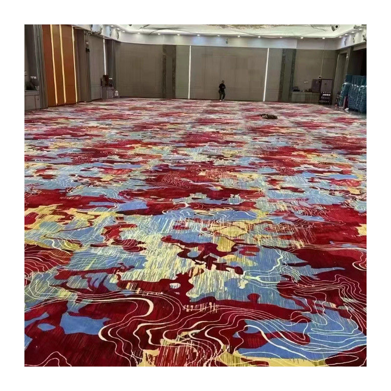 Corridoio della hall dell'hotel Axminster Lana Tappeto per camere d'albergo 80% lana a prova di fuoco Non scivolo