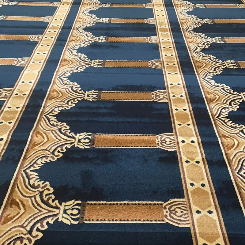Preghiera stile moschea tappeto morbido tappeto musulmano da parete a parete tappeto di preghiera per la casa