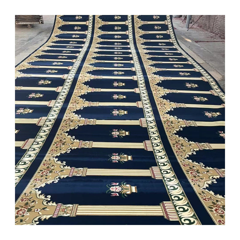 Tappeto di moschea musulmana da muro a muro personalizzato per le esigenze e lo stile della vostra moschea